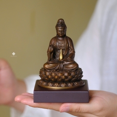 Tượng đồng Quan Âm 10cm