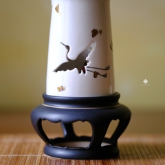 Lư gốm thiền hạc