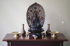 Ban thờ đồng liên hoa