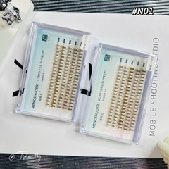 Mi chùm nâu mix size