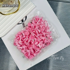 Nhẫn đựng keo 100 chiếc 2 ngăn