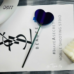 Gương nối mi trái tim