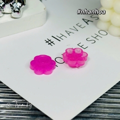 Nhẫn đựng keo hoa mai