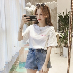 Áo Phông Nữ Cá Tính In Chữ