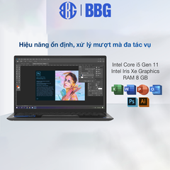 Máy tính xách tay Laptop Dell Vostro 5410 - Gray Intel Core i5-11320H, 8G RAM, SSD 512GB, 14