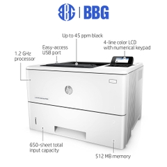 Máy in HP LaserJet Ent M507dn/A4 /43ppm/7500pages/5-15users/512mb