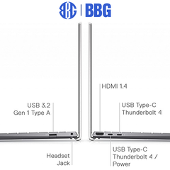Máy tính xách tay Laptop Dell Inspiron 13 5310 (i7-11390H, 16GB, 512GB SSD, Intel Iris Xe Graphics, 13.3