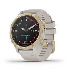 Đồng hồ thông minh Descent Mk2s, Xám/Vàng/Xanh, Máy tính lặn GPS, SEA