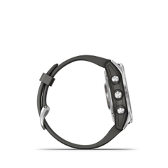 Đồng hồ thông minh fenix 7S, Màu Bạc với dây màu xám Graphite, Đồng hồ GPS, SEA