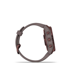 Đồng hồ thông minh fenix 7S Sapphire, Solar, Xám Carbon/Nâu/Hồng, Đồng hồ GPS, SEA