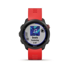 Đồng hồ thông minh Forerunner 245 phiên bản có âm nhạc, GPS, SEA, Đen/Đỏ/Xanh