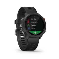 Đồng hồ thông minh Forerunner 245 phiên bản có âm nhạc, GPS, SEA, Đen/Đỏ/Xanh