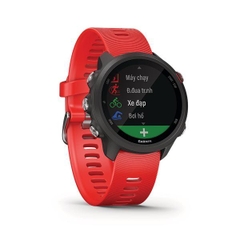 Đồng hồ thông minh Forerunner 245 phiên bản có âm nhạc, GPS, SEA, Đen/Đỏ/Xanh