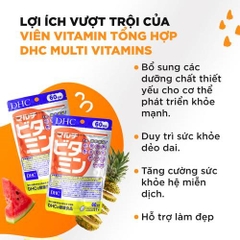Viên uống vitamin tổng hợp DHC Multi Vitamins