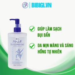 Nước Tẩy Trang Làm Sạch Sâu Reihaku Hatomugi Cleansing Lotion (500ml)