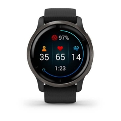 Đồng hồ thông minh Venu 2, GPS, Wi-Fi, Xanh/Đen, KOR/SEA