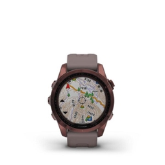 Đồng hồ thông minh fenix 7S Sapphire, Solar, Xám Carbon/Nâu/Hồng, Đồng hồ GPS, SEA