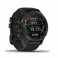 Đồng hồ thông minh Descent Mk2s, Xám/Vàng/Xanh, Máy tính lặn GPS, SEA