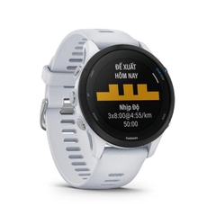 Đồng hồ thông minh Forerunner 255, Tùy chọn Music, GPS, Xám/xanh/đen/trắng, KOR/SEA