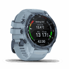 Đồng hồ thông minh Descent Mk2s, Xám/Vàng/Xanh, Máy tính lặn GPS, SEA