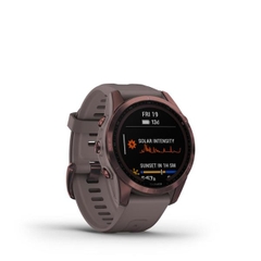 Đồng hồ thông minh fenix 7S Sapphire, Solar, Xám Carbon/Nâu/Hồng, Đồng hồ GPS, SEA