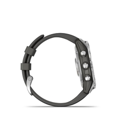 Đồng hồ thông minh epix Gen 2, Đen/Trắng/Sáng DLC Titanium với Dây Silicone,SEA