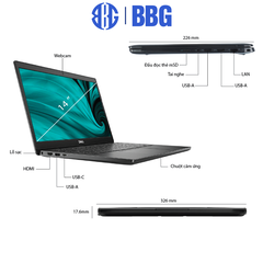 Máy tính xách tay Laptop Dell Latitude 3420 (Core i7-1165G7/ 14