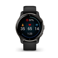 Đồng hồ thông minh Venu 2 Plus, GPS, Xám/Đen/Trắng, KOR/SEA