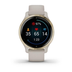 Đồng hồ thông minh Venu 2S, GPS, Wi-Fi, Xám/Vàng/Trắng/Đen, KOR/SEA