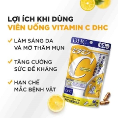 Viên uống vitamin C DHC Vitamin C Hard Capsule