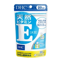Viên uống vitamin E DHC Natural Vitamin E (soybean)