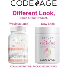 [CODE AGE] - Viên Lợi Khuẩn Cho Da Code Age Beauty Skin Probiotic hũ 60 viên