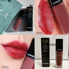 [CHANEL] SON KEM CHANEL ROUGE ALLURE INK FUSION #826 Pourpre #226 Romantique #818 True Red