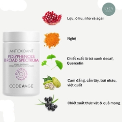 [CODE AGE] A Viên Chống Nắng Sáng Da Code Age Antioxidant Polyphenols Broad Spectrum