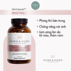 [HUSH AND HUSH] THỰC PHẨM CHỨC NĂNG CHĂM SÓC TOÀN DIỆN SỨC KHỎE VÀ LÀN DA SHIELD UP, SKINCAPSULE BRIGHTEN+, SKINCAPSULE HYDRATE+, TIME CAPSULE, SKINCAPSULE CLEAR+, TIME CAPSULE