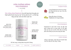 [CODE AGE] A Viên Chống Nắng Sáng Da Code Age Antioxidant Polyphenols Broad Spectrum