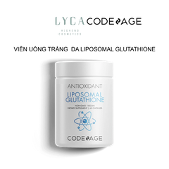 [CODE AGE] Bộ đôi Codeage dưỡng sáng da, chống oxy hóa Liposomal glutathione + Liposomal vitamin C