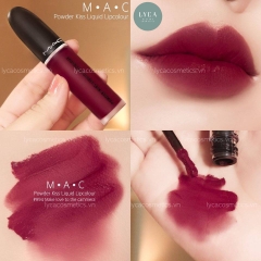 [MAC] Son kem lì MAC Powder Kiss Liquid Lipcolour Swoon for blooms / Rhythm n rose / Impulsive / Mull it over / Sorry not sorry / Devoted to chill/ Marrakesh-meme - Over The Taupe - Marrakesh Me Later - Lady Be Good - Feel So Grand