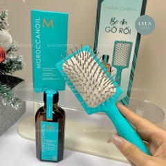 [MOROCCANOIL] Combo Tinh Dầu Dưỡng Tóc Moroccanoil 100ml + Lược Moroccanoil