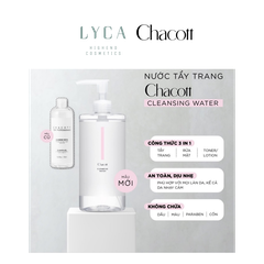 [CHACOTT] Nước Tẩy Trang Cho Da Nhạy Cảm Chacott For Professionals Cleansing Water 500ml