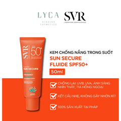 [SVR] Kem Chống Nắng SVR Sun Secure Fluide SPF 50+ 50ml dạng lỏng phù hợp mọi loại da