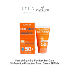 [FLOSLEK] Kem chống nắng Floslek Sun Care Oil-Free Protection Tinted Cream SPF50+ 50ml