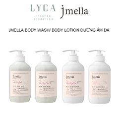 [JMELLA] Sữa tắm Body Wash Và Body Lotion Dưỡng Ẩm Mềm Mịn Da 500ml