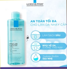 [LA ROCHE-POSAY] Nước tẩy trang Effaclar Micellar Water Oily Skin /  Sensitive Skin