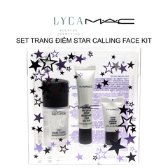 M.A.C Set trang điểm 3 món Star Calling Face kit M.A.C gồm xịt khoáng Prep+Prime Fix+, kem lót căng bóng mặt Strobe Cream và dưỡng mắt Fast Response