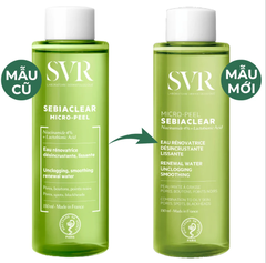 [SVR] TONER SVR SEBIACLEAR MICRO-PEEL, NƯỚC HOA HỒNG CẢI THIỆN MỤN 150ML