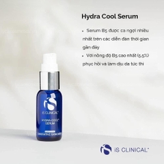 [IS CLINICAL]  SERUM HYDRA-COOL PHỤC HỒI DA GIẢM KÍCH ỨNG KIỂM SOÁT MỤN 30ML 60ML