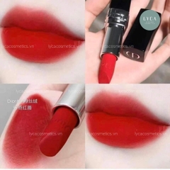 [DIOR] Set Son Dior Rouge Mini Màu 999 Velvet Và 100 Nude Look Matte