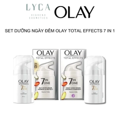 [OLAY] Set Kem Dưỡng Olay Total Effects 7 in 1 Ngày và Đêm