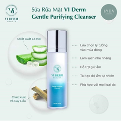 [VI DERM] VI Derm Beauty Gentle Purifying Cleanser – Sữa Rửa Mặt Làm Sạch Da Dịu Nhẹ 120ml